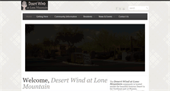 Desktop Screenshot of desertwindassociation.com